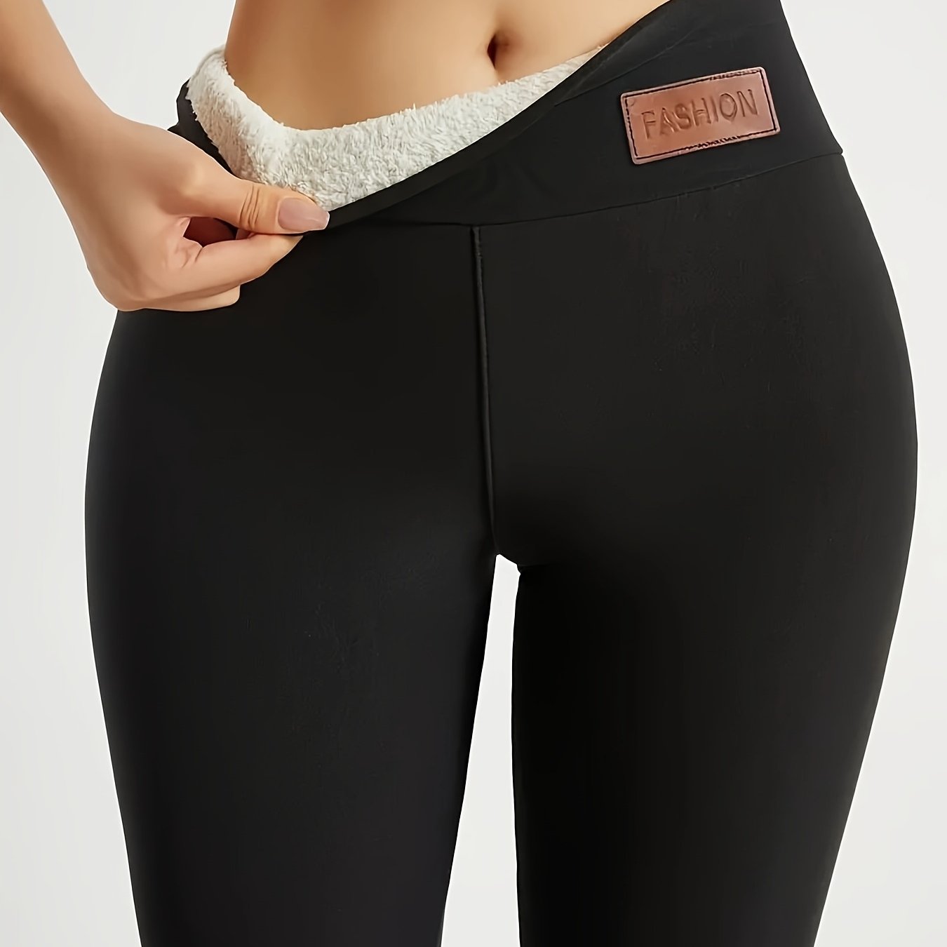 Sports Fitness Warm and Fleece Lined Tights
