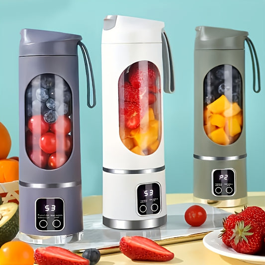 JORKING Portable Blender with LED Display - USB Charged