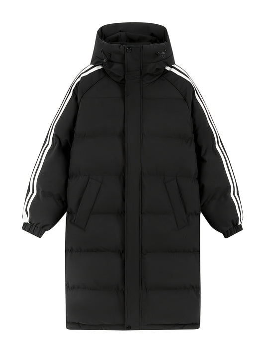 Men's Heavy-Duty Hooded Winter Coat .