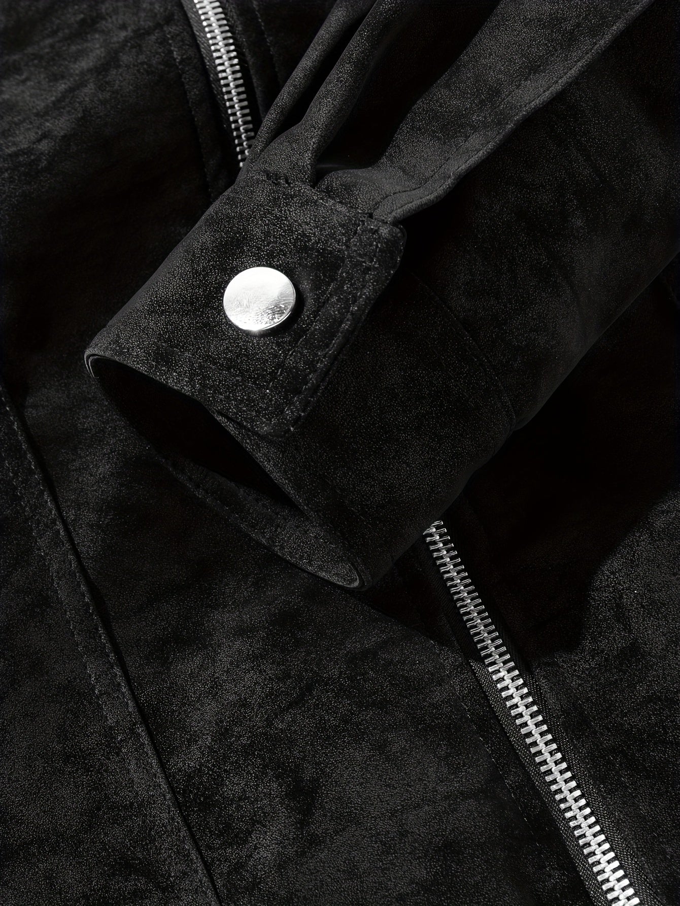 Men'S Vintage-Inspired Bomber Jacket .